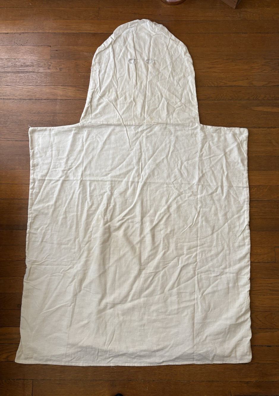 Flour Sack Ghost Costume Vintage Halloween Retro Handmade Seed DIY History